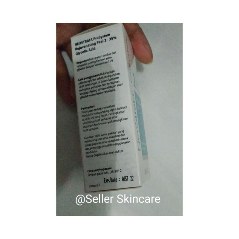NEOSTRATA GLYCOLIC ACID 35% REJUVINATING PEEL NO 2 PEELING WAJAH 30ML-5