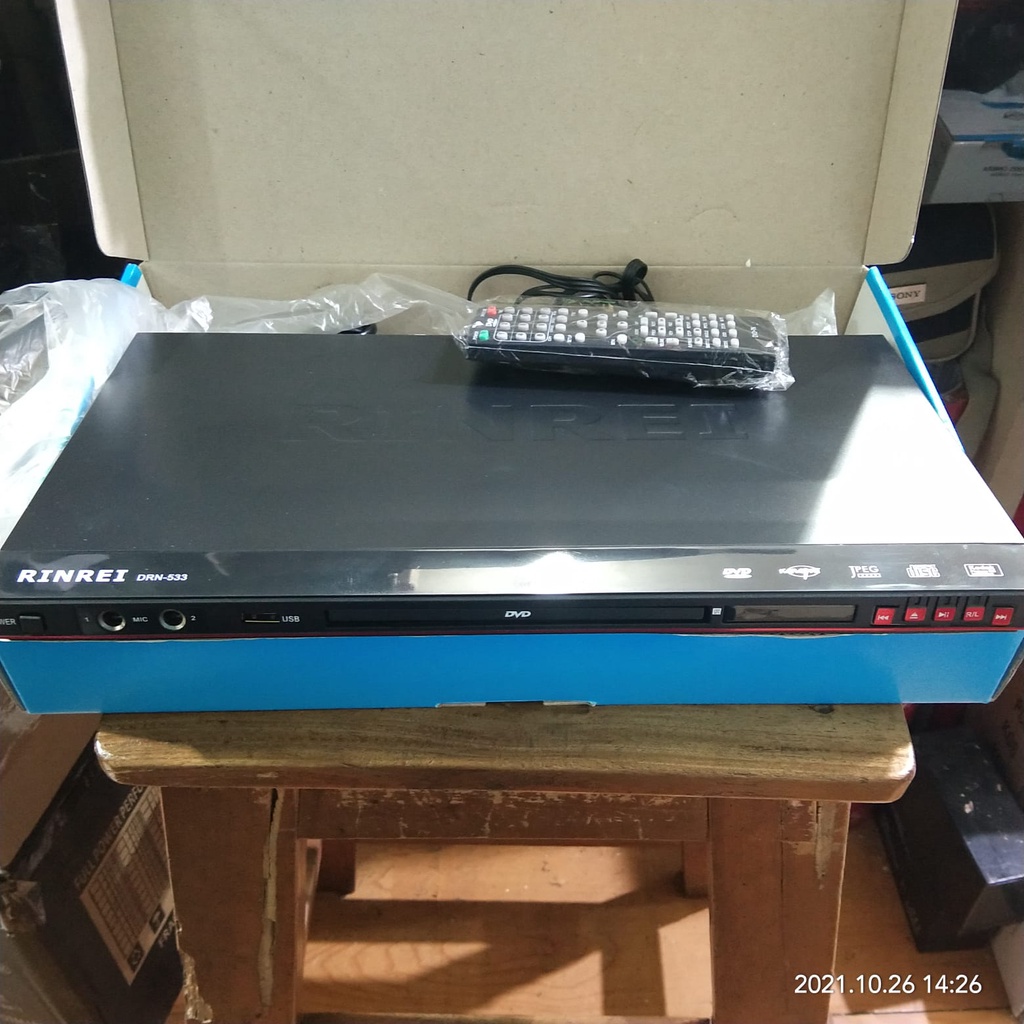 dvd player rinrei DRN-566 body besi