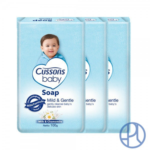 CUSSONS BABY SOAP 100gr SABUN BAYI PERLENGKAPAN MANDI