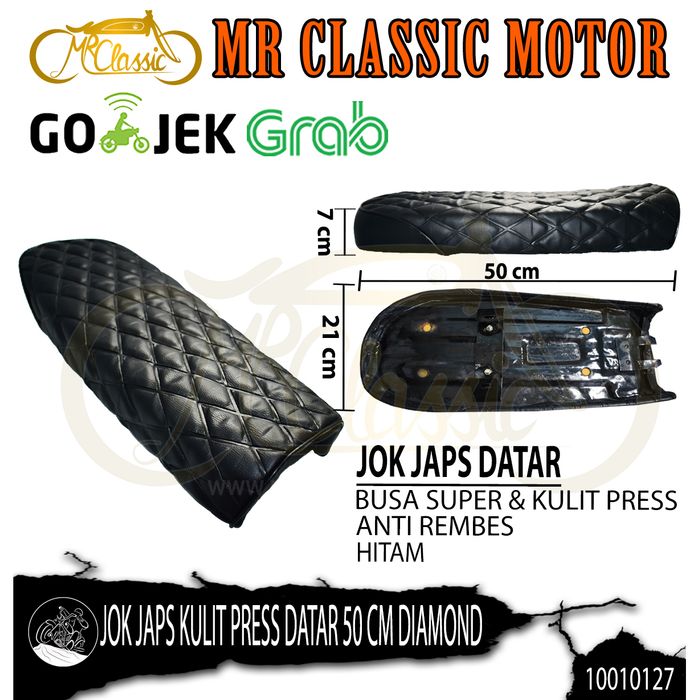 JOK CUSTOM JAPSTYLE BRATS TRACKER RETRO DATAR PENDEK WAJIK PRESS 50 CM - DATAR WAJIK H