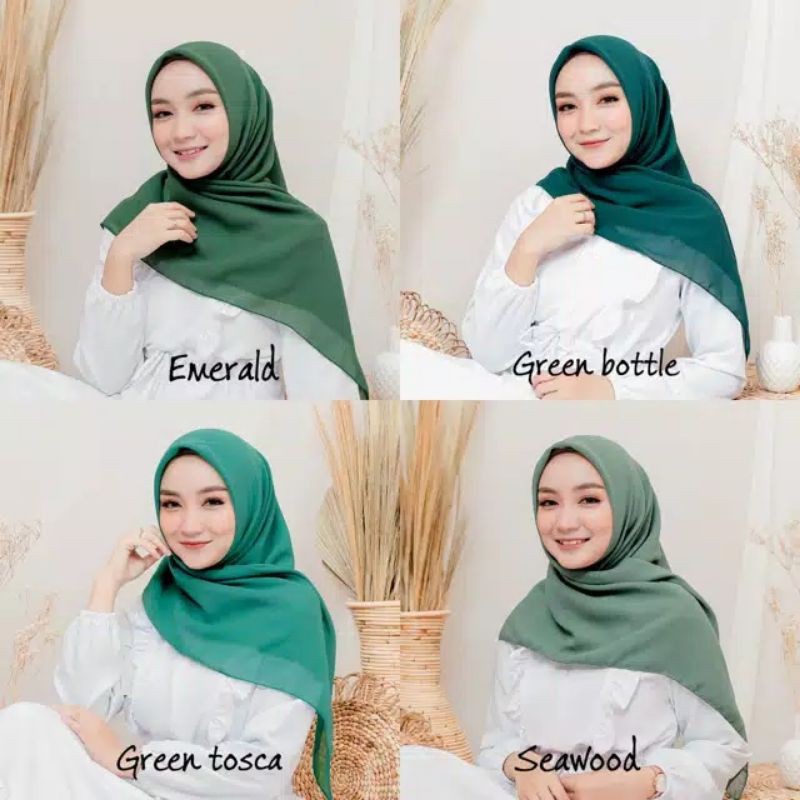 BELLA SQUARE NEW '60 WARNA' PART 2 | HIJAB SEGIEMPAT