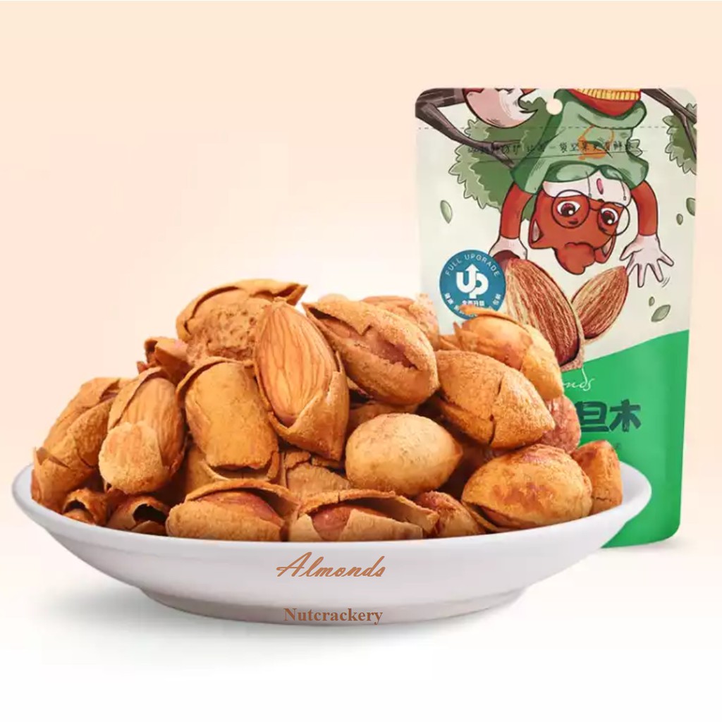 

Kacang Almond Panggang 120g Rasa Special Sehat Enak Import Three Squirrels Value Pack Sealable