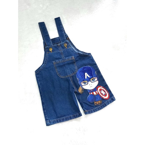 OVERALL LED (NYALA)/OVERALL JEANS ANAK