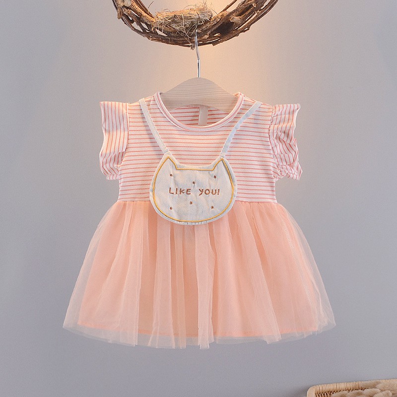 HappyOliver DRESS SALUR SLING LIKE YOUT 2816 EBV Baju Dress Anak Perempuan Import 6 bulan - 3 tahun/Dress Bayi Perempuan/Gaun Bayi Perempuan/Dress Pesta/Dress Bayi