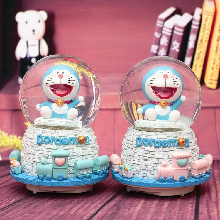 

Bola Salju Doraemon (Light + Auto Snow) / Snow Ball Doraemon / Doraemon Crystal Ball Snowball