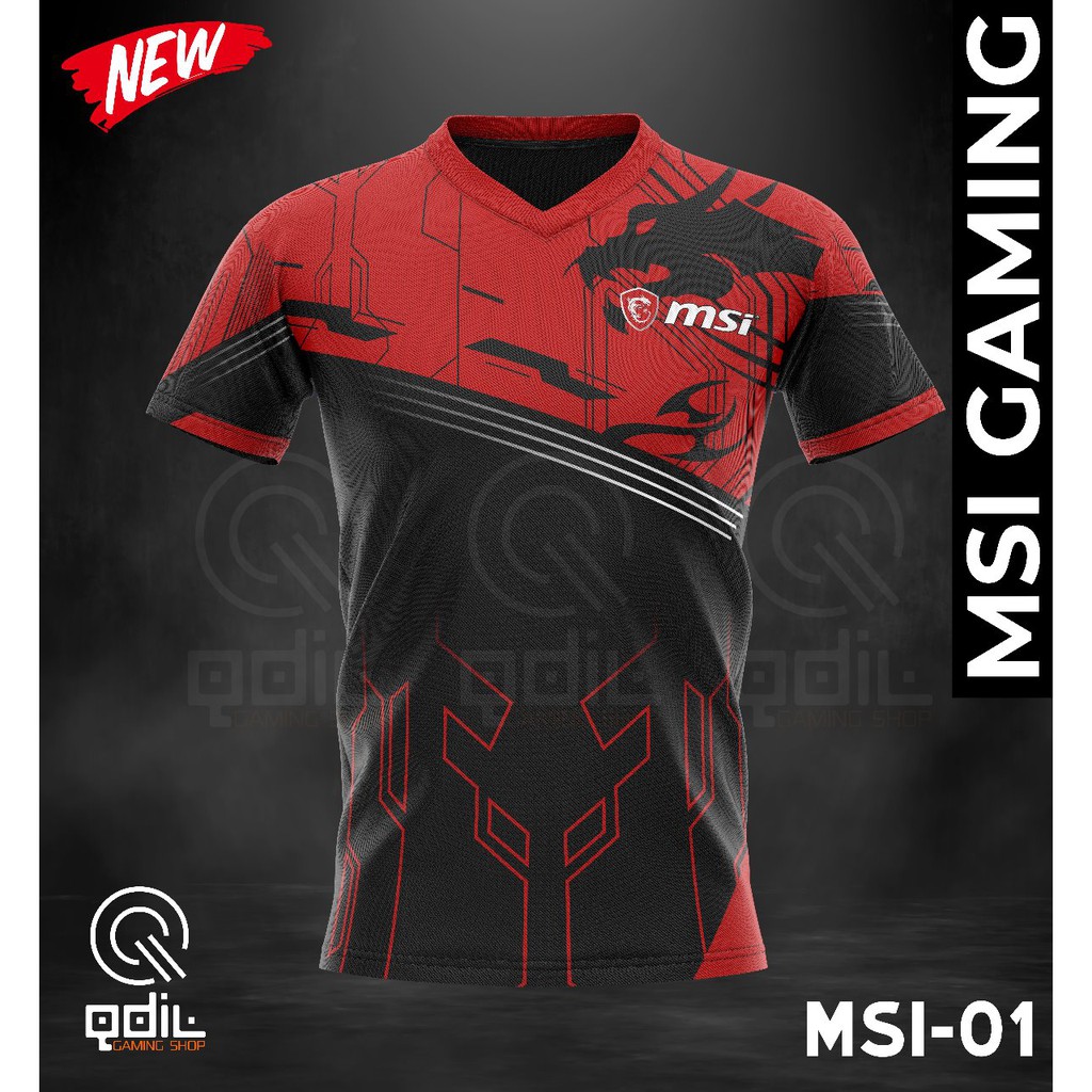 JERSEY KAOS GAMING MSI GAMING