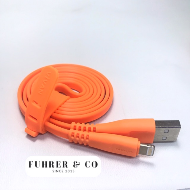 Kabel Data Usb Iphone 5 6 6S Plus 6 Plus Vivan Original