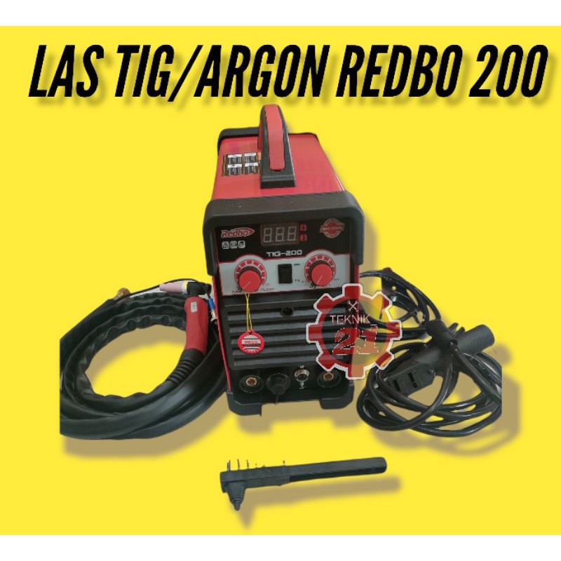 TRAVO LAS TIG REDBO 200 MESIN LAS TIG REDBO 200 A MESIN LAS TIG 200 AMPER