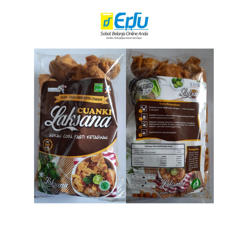 

Cuanki Laksana Oleh-Oleh Kota Cimahi Kemasan 250Gr