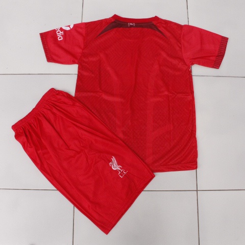 JERSEY BAJU BOLA ANAK LIVERPOOL PUTIH/BAJU BOLA LIVERPOOL KIDS PRINTING SIZE 5-12THN