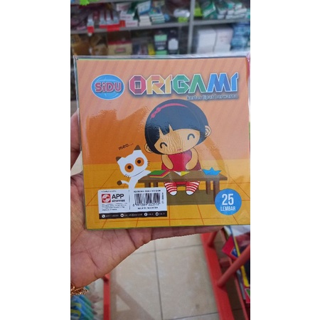 

(65gr) 1pak kertas origami lipat sidu