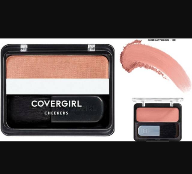 COVERGIRL CHEEKERS BLUSH ON SHADE ICED CAPPUCINO