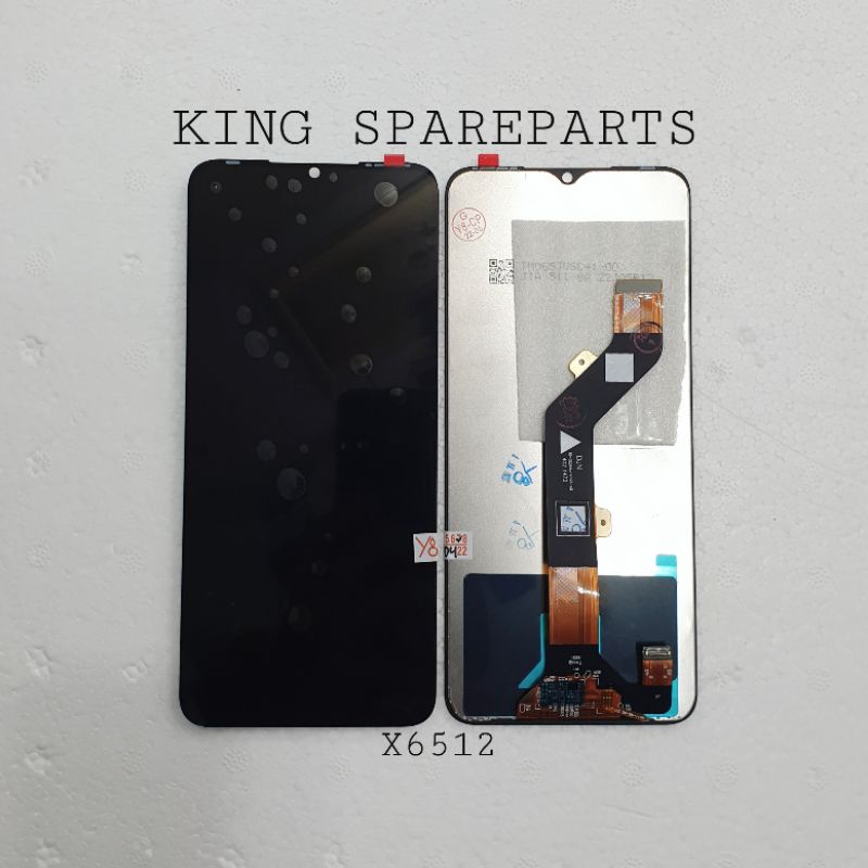 LCD TOUCHSCREEN INFINIX SMART 6 HD X6512 HOT 12I X665 X665B ORIGINAL