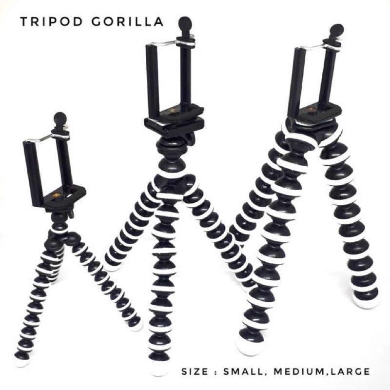 Tripod Gorilla / Gorila Pod / Gorillapod size M + Holder U