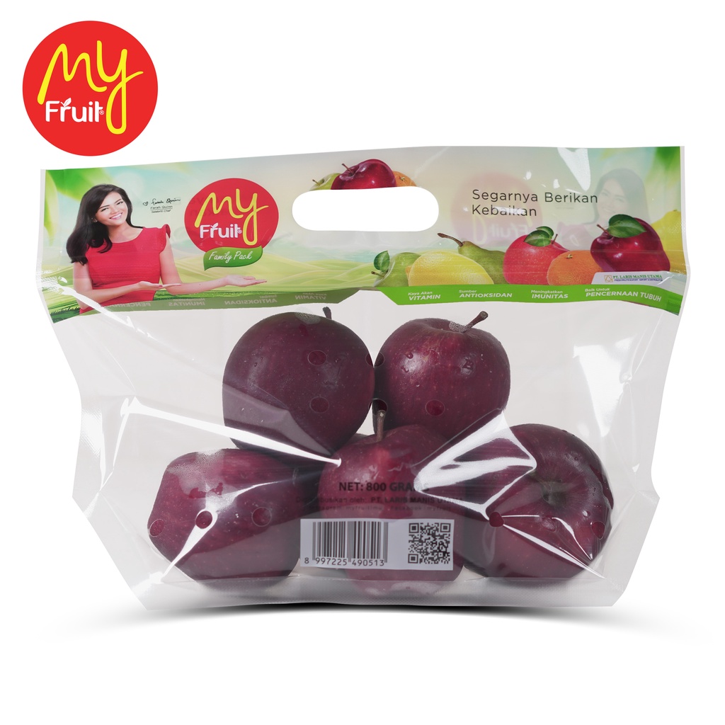 

My Fruit Surabaya - Family Pack Apel Red Del [800gr]