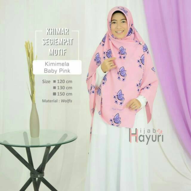 Segiempat Motif Printing Original Hayuri