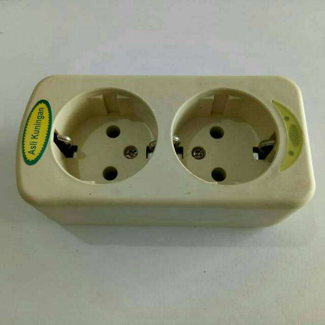 Stop Kontak Terminal 2 Lubang