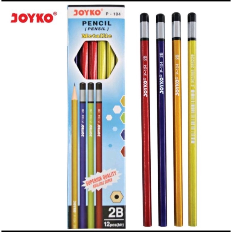 

(12 pcs) pensil joyko isi 12 pcs grosir pensil joyko murah