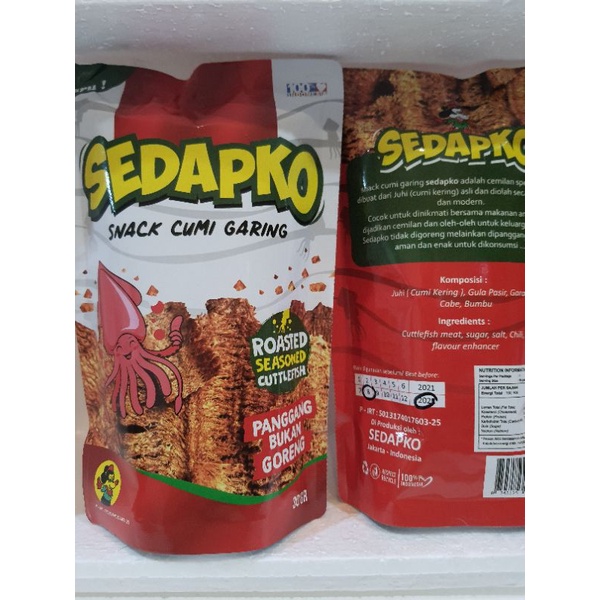 

sedapko snack cumi garing seasoned cuttlefish