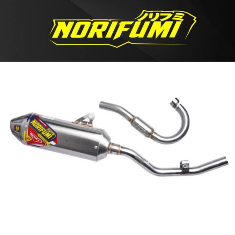 KNALPOT NORIFUMI ROCKET 4SE STAINLESS KLX 140