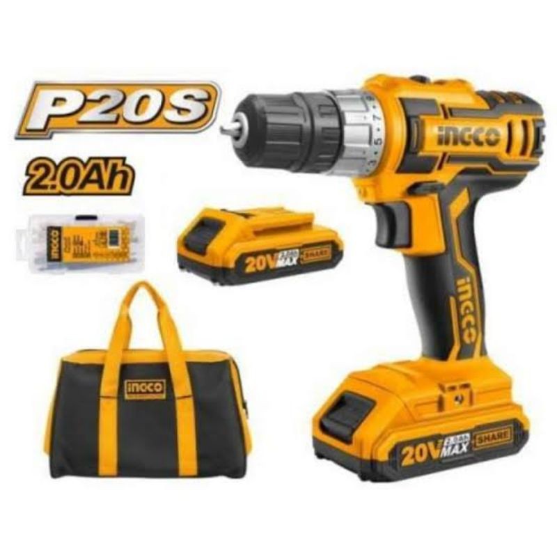 mesin bor cordless ingco tipe cdli 20025