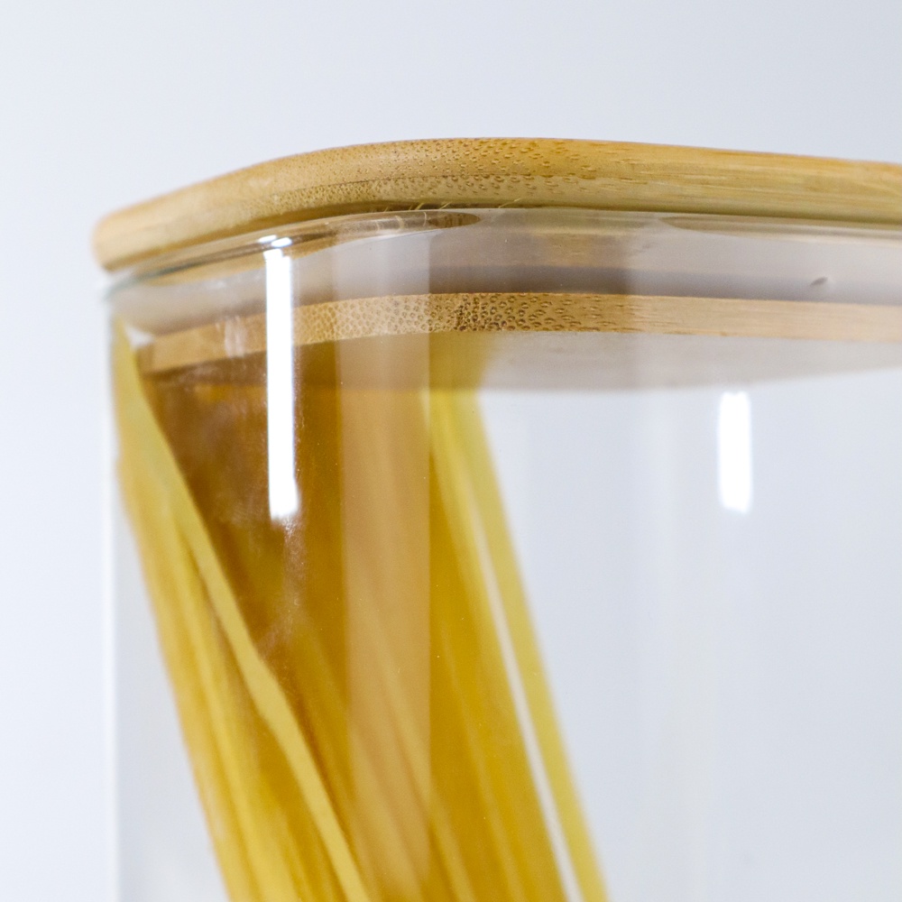 Toples Kaca Makanan Estetik / Toples Kaca Murah / Toples Kaca Penyimpanan Makanan Glass Storage Jar
