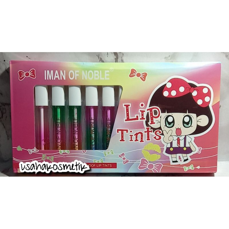 PROMO ECER LIP OIL LIP TINT HARUM PERMEN DARI IMAN OF NOBLE NO.I66-12