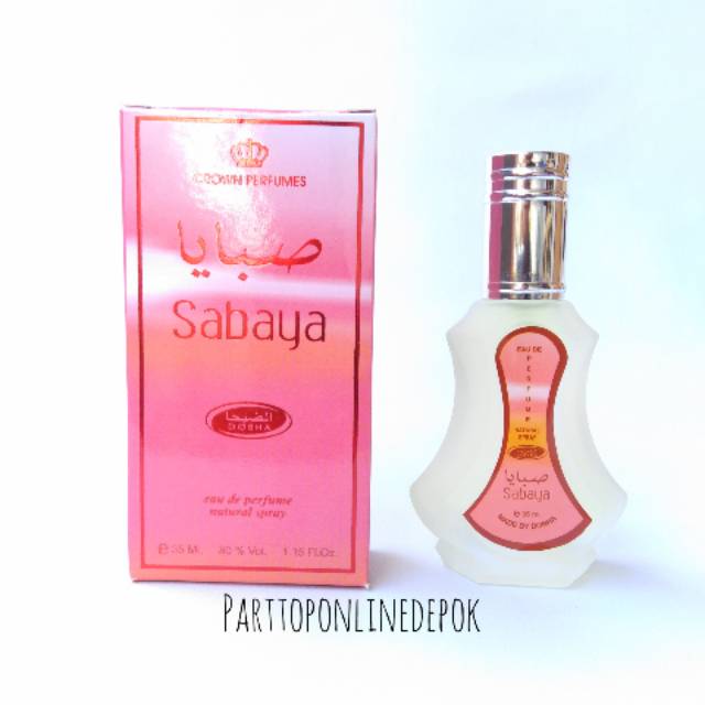 Parfum Minyak Wangi Arab Dobha Spray Aroma Sabaya 35ml 35 ml Original