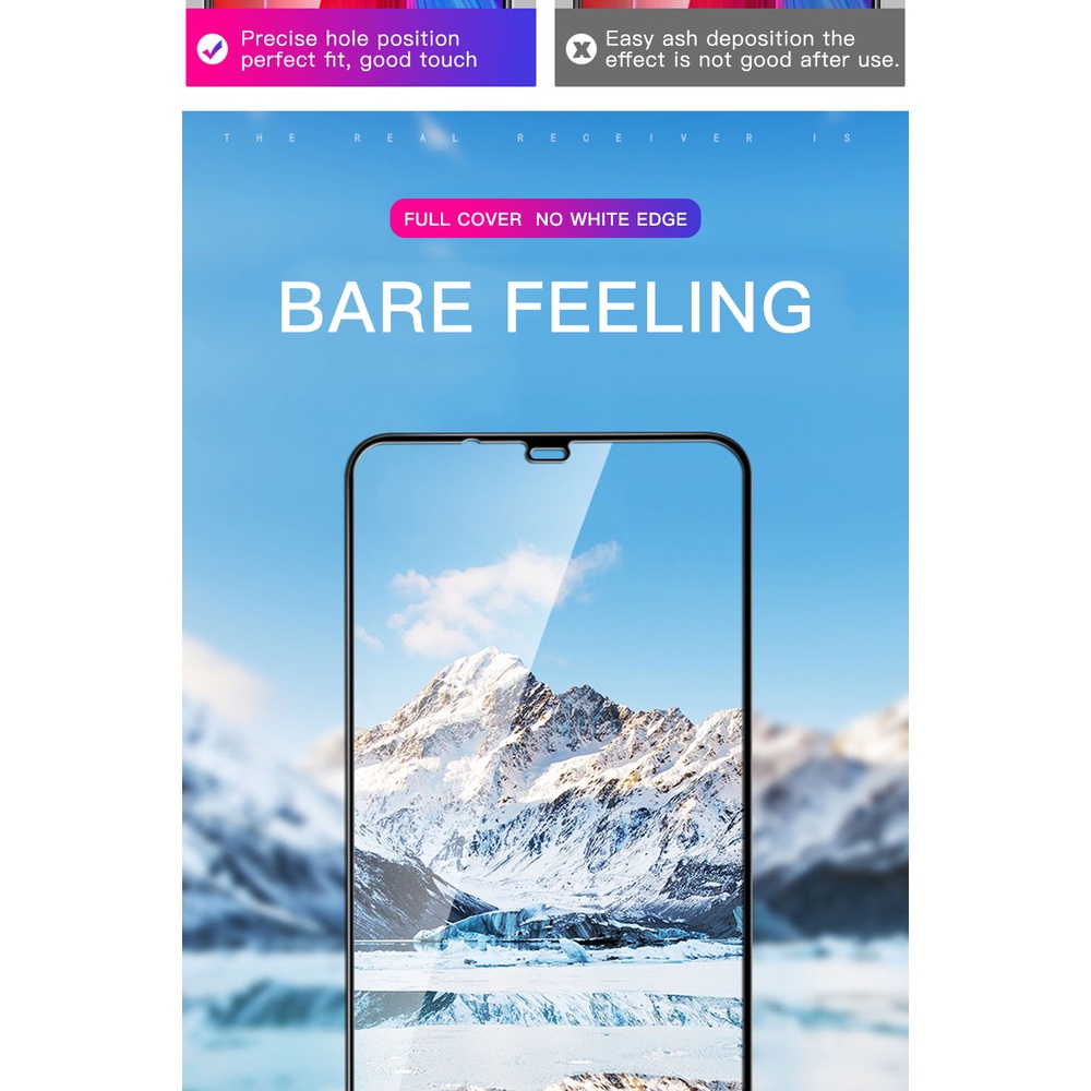 3pcs Pelindung Layar Tempered Glass Untuk Xiaomi Redmi Note 5 6 7 10 8 9 Pro 9A 9C Note 9S 8T Mi Poco X3 F2 Pro X3 NFC Mi 10T Pro Lite