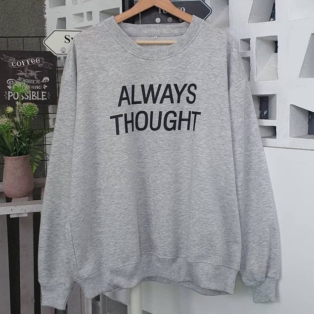 Mvp - Always Tought XXL - Sweater Wanita Big Size