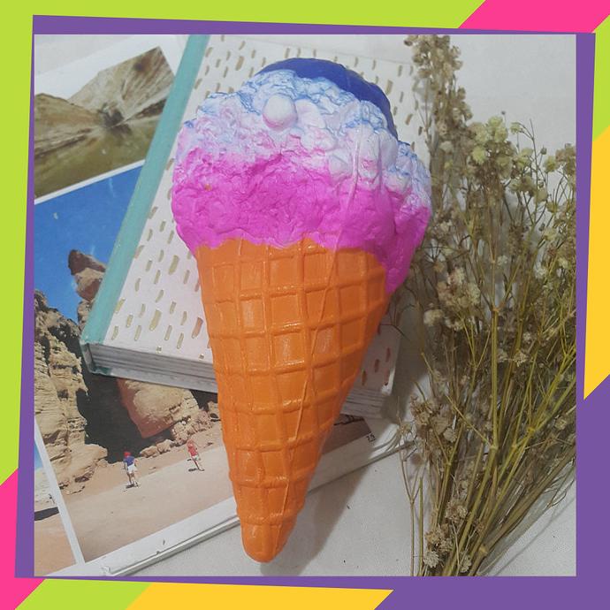 #@#@#@#@] 807 Mainan Sequisi es krim besar / Terlaris Squishy es krim