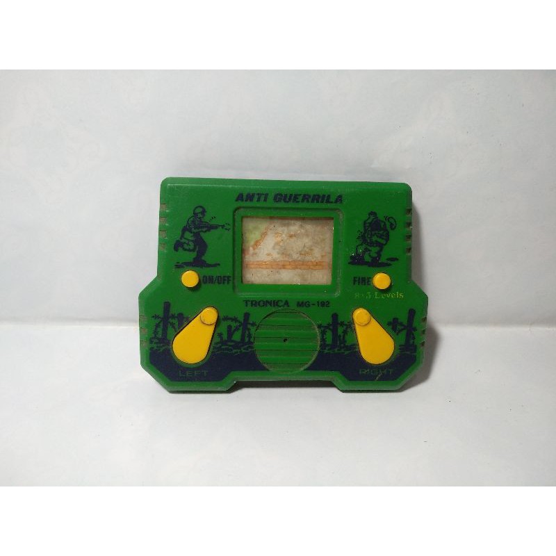 Game Watch Gimbot Gamebot Anti Guerilla Tronica Jadul Perang War Toys Gerilya Retro Antik Vintage