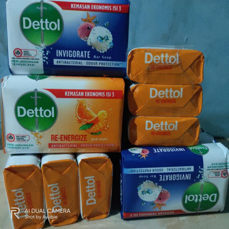 DETTOL sabun mandi