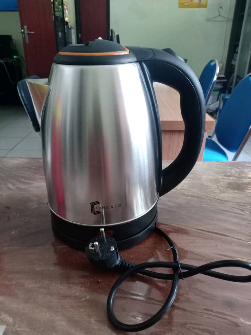 Canel&co Teko Listrik Pemanas Air Electric Kettle Ketel Besar Otomatis Stainless 1.8l