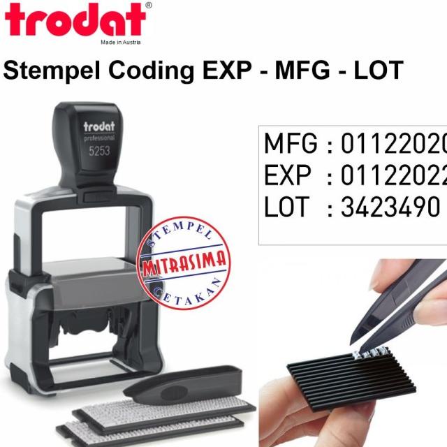 

STEMPEL CODING - EXPIRED - MANUFACTURING - LOT - BATCH NUMBER