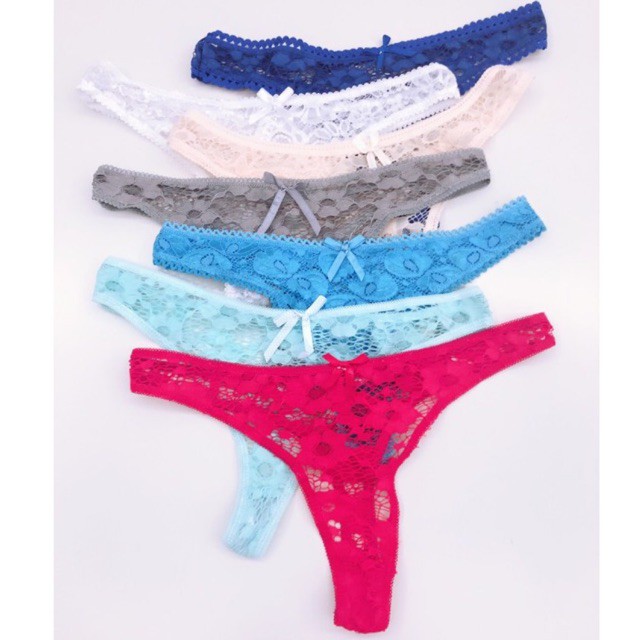 Panty G-STRING / THONG LACE / Celana Dalam Wanita / CD