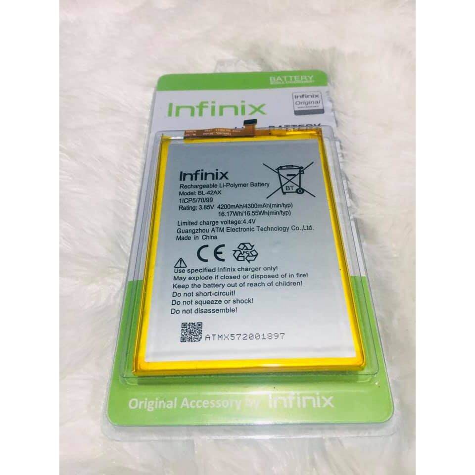 BATERAI BATRE BATTERY FOR INFINIX X572 - HOT NOTE 4 BL-42AX ORIGINAL