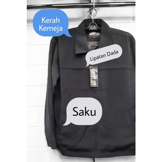 JAKET SEMIJAS JAS JASKET PRESIDEN SBY POLOS | Semi Jas Seragam Pesantren, Pengajian, Majlis Taqlim, Relawan, Acara Keagamaan, Guru, Hadiah Orang Tua | by~ Greatlee Kaleva