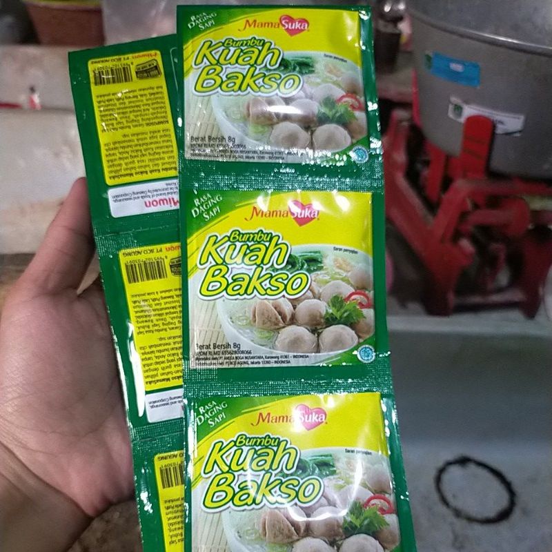 

Bumbu Kuah Bakso MamaSuka 8g×12