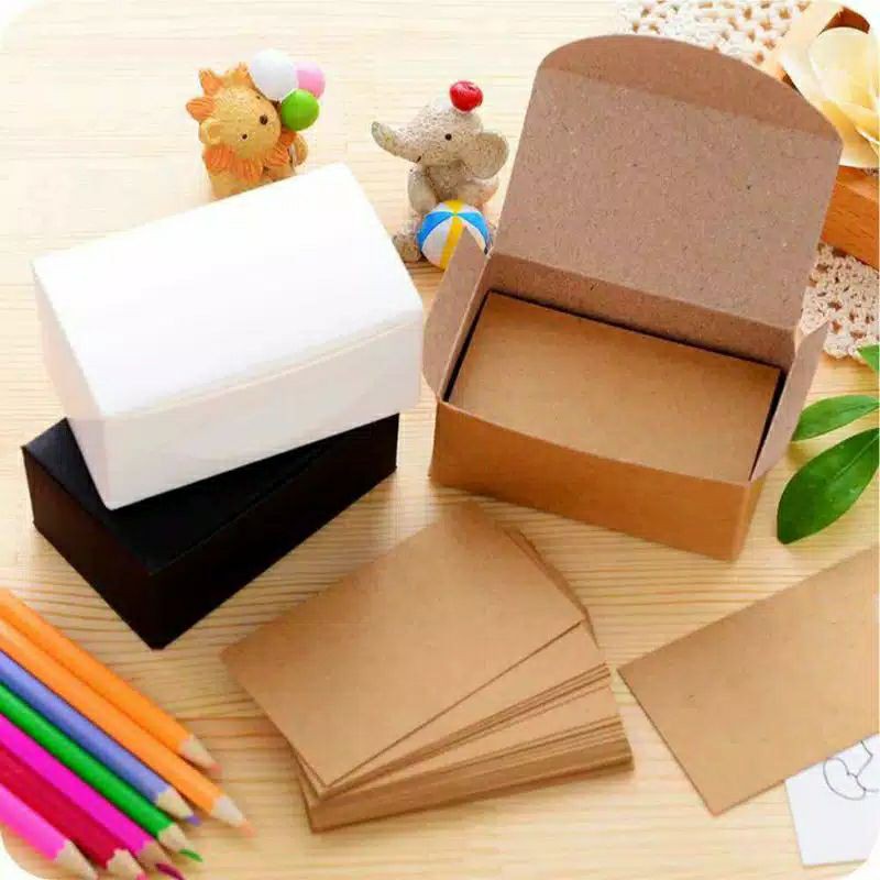 

BLANK CARD CRAFT PAPER / KARTU KOSONG VINTAGE