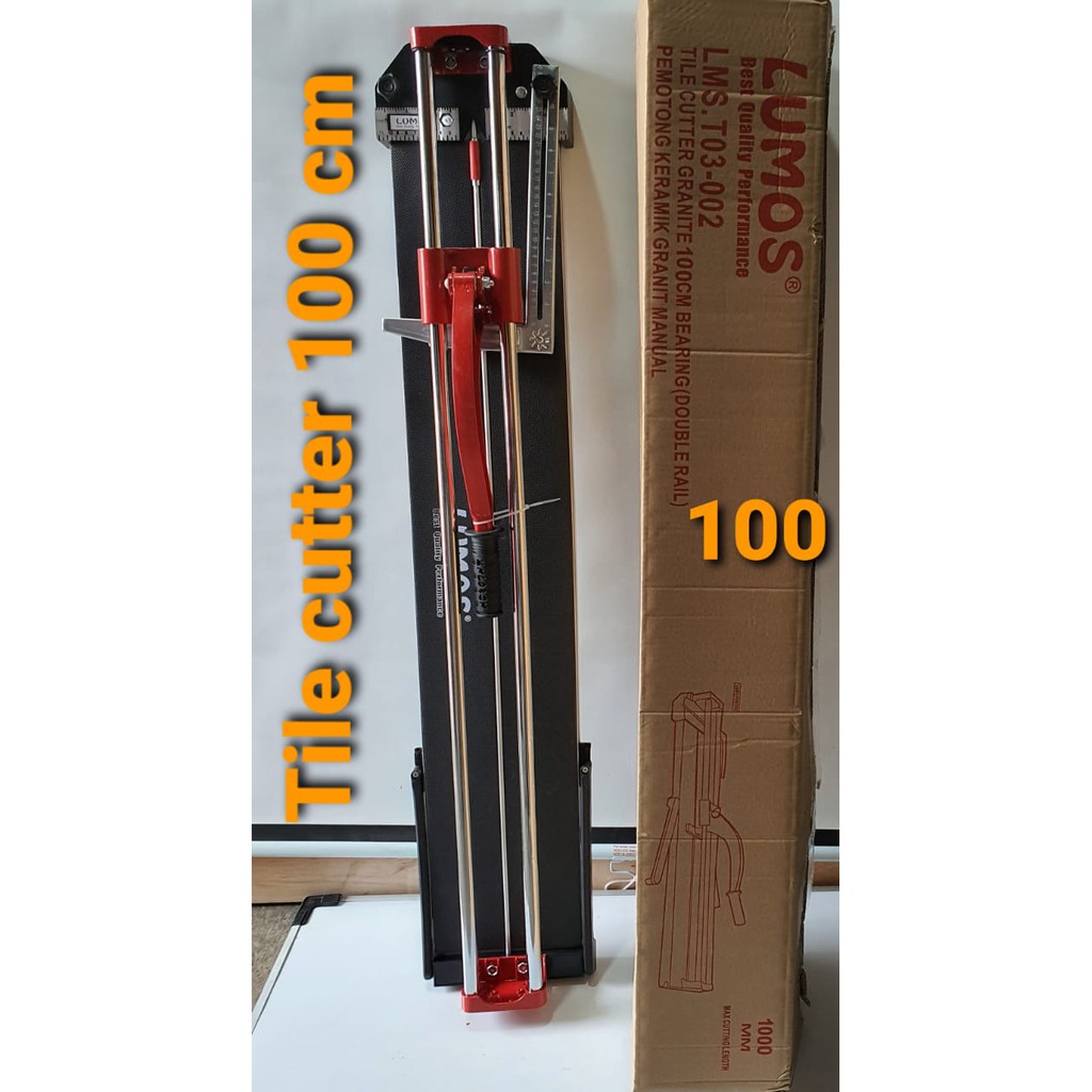 LUMOS LMS.T03-002 TILE CUTTER GRANITE 100 cm alat potong keramik BEARING FREEDOM Blitz.Laser.