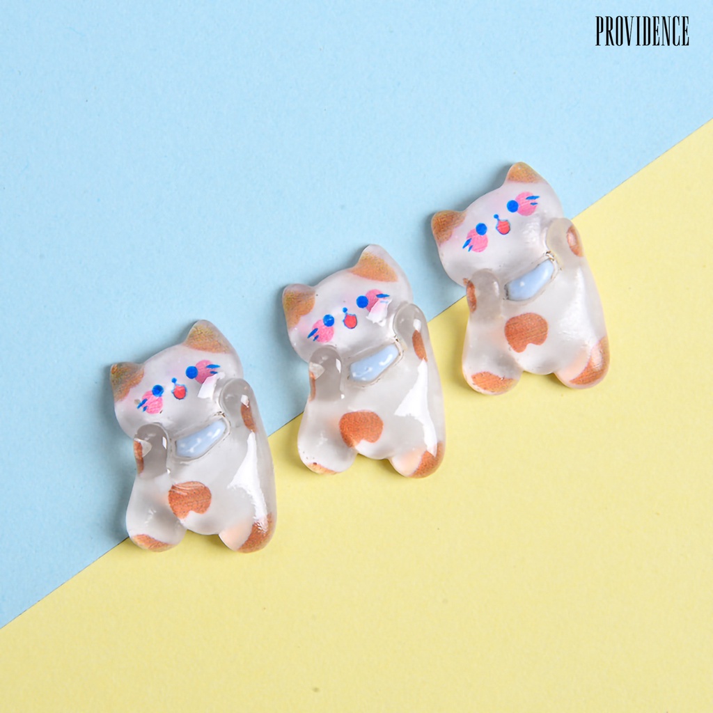 10pcs Aksesoris Boneka Kartun Beruang / Kelinci Bahan resin DIY