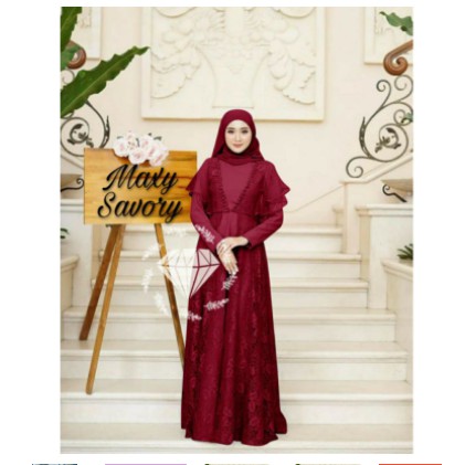 Intan Syari + Gamis Wanita Terbaru 2020 / Gamis Murah / Baju Muslim Kekinian / Gamis Dewasa