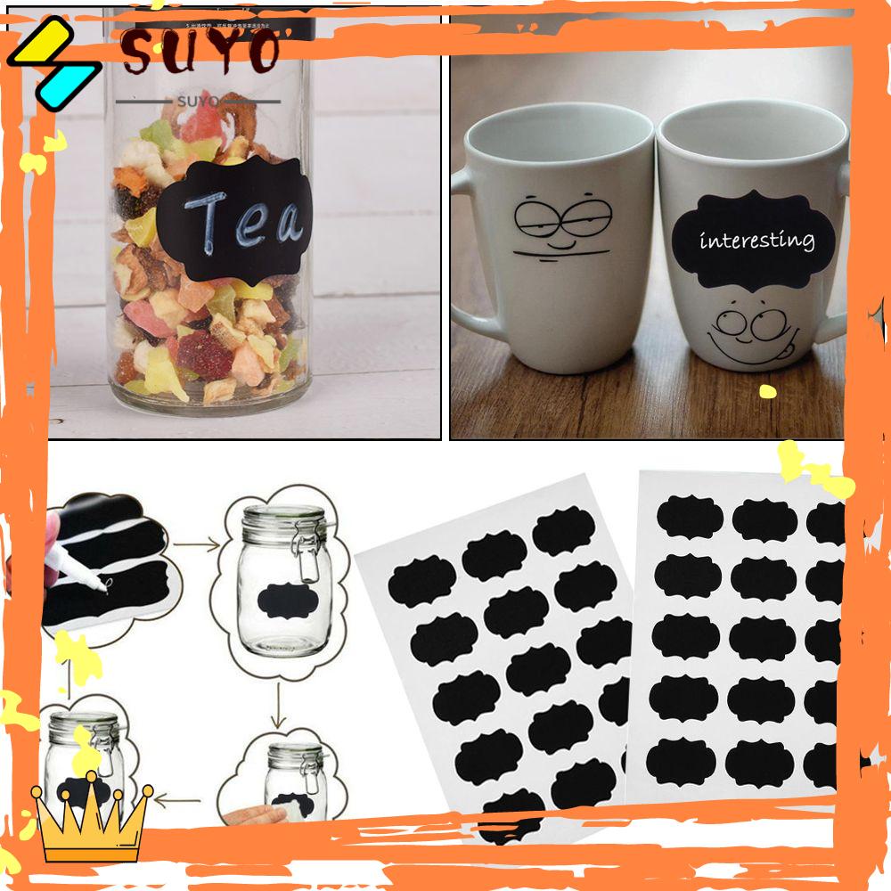 15 / 30 Pcs Stiker Label Perekat Untuk Toples Bumbu Dapur