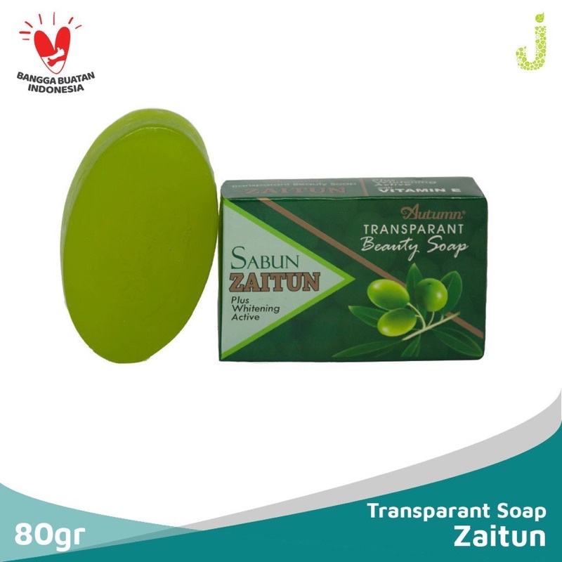 Grosir autumn transparant beauty soap zaitun