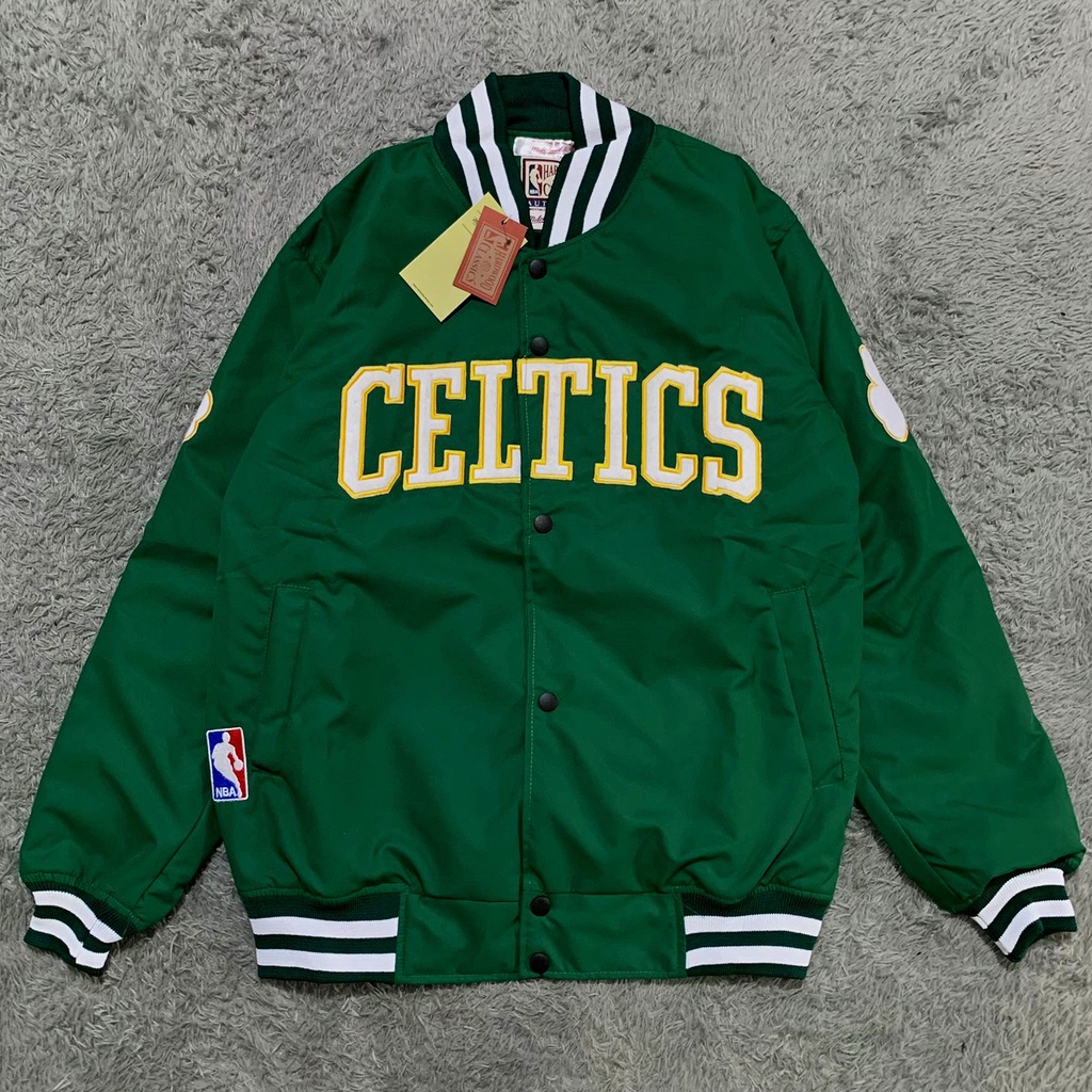 VARSITY JACKET BASEBALL NBA CELTICS FULLTAG LABEL