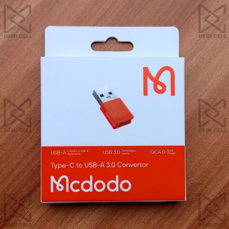 MCDODO OT-6550 Converter OTG Type C To USB 3.0 FAST  Support Audio+Call