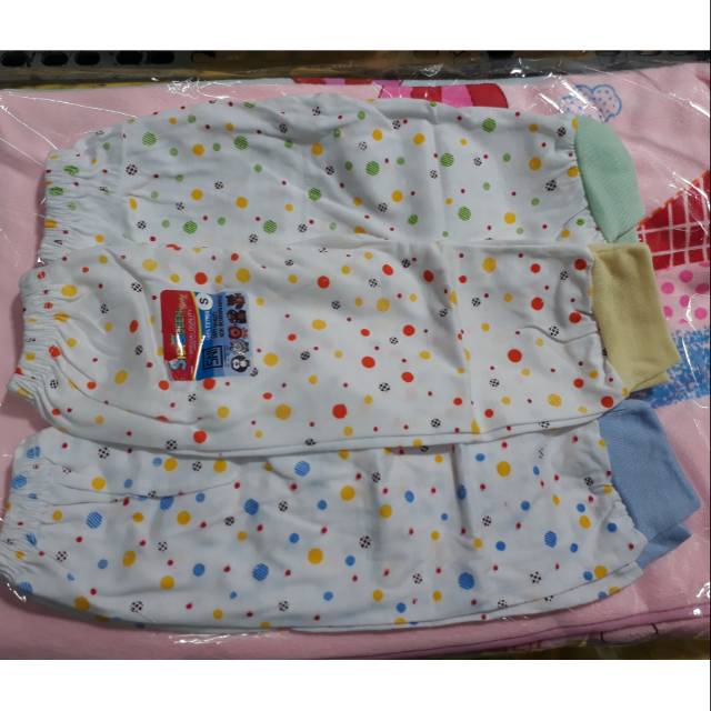 Celana bayi panjang pulkadot 1lusin