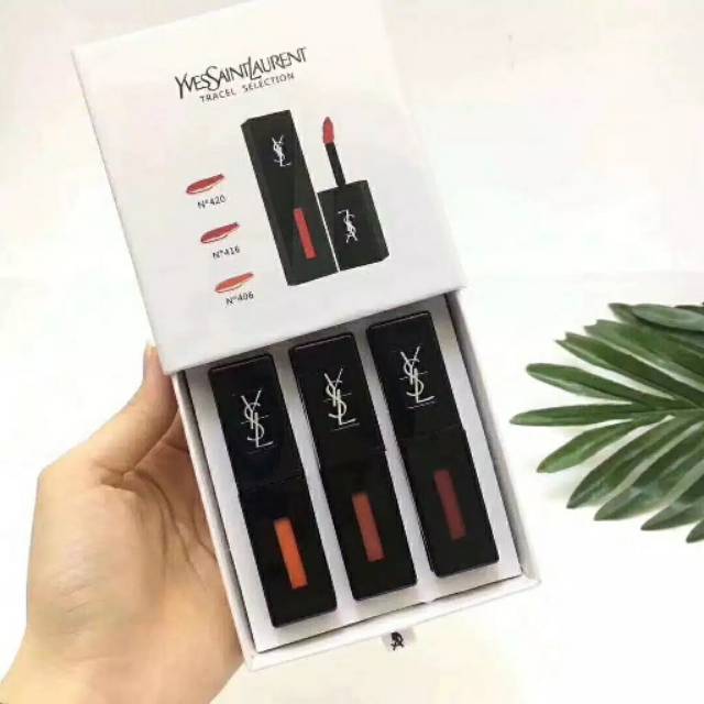 YSL Rouge Pur Couture Vernis A LEvres Water Stain BOX