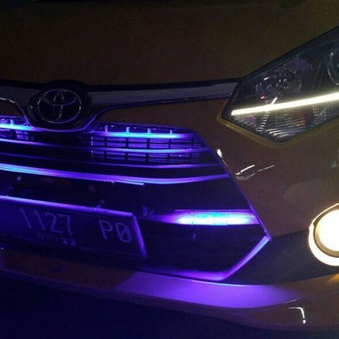  Lampu  LED  DRL Plasma Mobil  Toyota Avanza Xenia  Xpander 